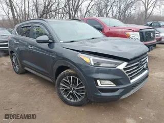 2021 Hyundai Tucson Sport with VIN KM8J3CAL9MU381508, listed as a IAAI auction lot 41538535 with 53,818 mi miles. Bid and sale history available at carsss.com. Image 1.