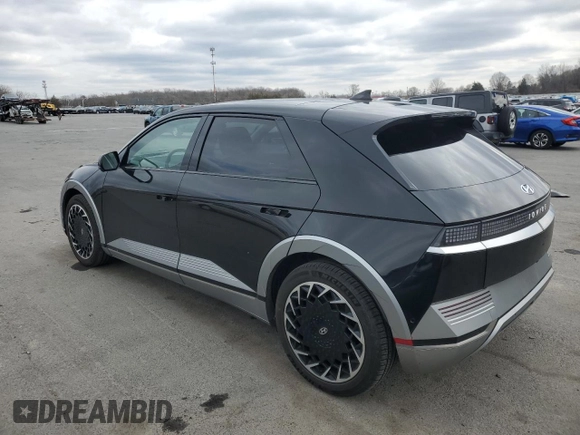 2022 Hyundai Ioniq 5 Limited with VIN KM8KRDAF7NU114002, listed as a Copart auction lot 45955225 with 20,257 mi miles and Salvage title. Bid and sale history available at DreamBid. Image 2.