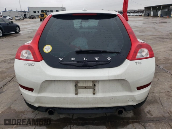 2012 Volvo C30 with VIN YV1672MK4C2274561, listed as a Copart auction lot 45050385 with Not Provided miles and Salvage Title. Bid and sale history available at DreamBid. Image 6.