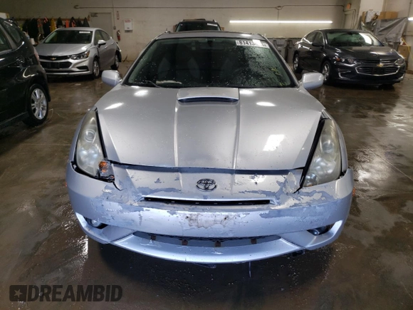2005 Toyota Celica GT with VIN JTDDR32T450181983, listed as a Copart auction lot 81413654 with 178,232 mi miles and Salvage Title. Bid and sale history available at carsss.com. Image 5.