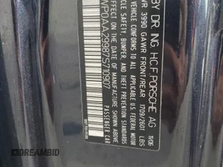 2007 Porsche 911 Carrera with VIN WP0AA29987S710907, listed as a Copart auction lot 84843114 with 0 mi miles and Salvage Title. Bid and sale history available at carsss.com. Image 12.