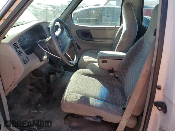 1999 Ford Ranger XL with VIN 1FTYR10C0XUA50781, listed as a Copart auction lot 47139855 with 226,825 mi miles and Clean Title. Bid and sale history available at DreamBid. Image 7.