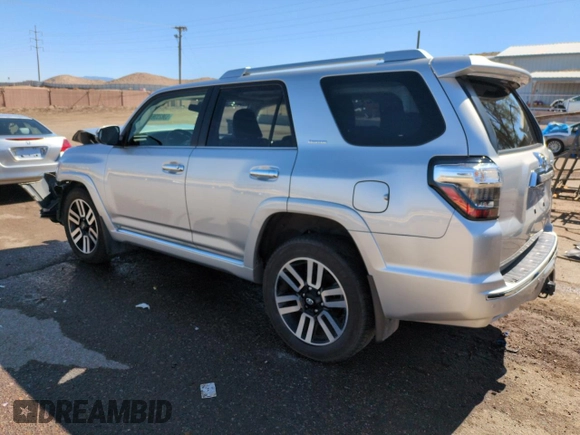 2023 Toyota 4Runner Limited with VIN JTEKU5JR9P6089206, listed as a Copart auction lot 53823365 with Not provided miles and Salvage title. Bid and sale history available at DreamBid. Image 2.