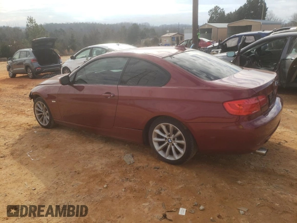 2011 BMW 3 Series 335i xDrive with VIN WBAKF9C54BE247382, listed as a Copart auction lot 89241285 with 79,292 mi miles and Salvage Title. Bid and sale history available at carsss.com. Image 2.