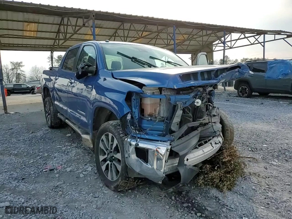 2018 Toyota Tundra 4WD SR5 with VIN 5TFHW5F14JX744417, listed as a Copart auction lot 44142785 with 69,783 mi miles and Salvage Title. Bid and sale history available at carsss.com. Image 11.