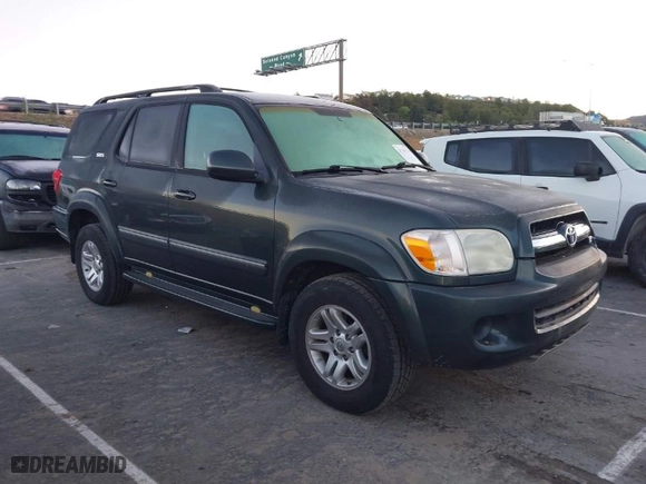 2006 Toyota Sequoia SR5 with VIN 5TDZT34A66S268737, listed as a IAAI auction lot 41748370 with 135,796 mi miles. Bid and sale history available at carsss.com. Image 1.