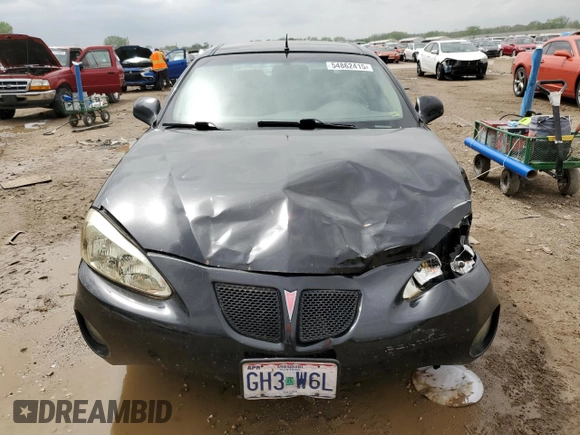 2005 Pontiac Grand Prix z VIN 2G2WP522451353570, wystawiony jako Copart lot #54862415 z przebiegiem 221 492 mil mil oraz Szkoda całkowita • Salvage title. Historia ofert i sprzedaży dostępna na DreamBid. Obrazek 5.