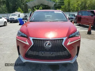 2015 Lexus NX 200t with VIN JTJBARBZ2F2021593, listed as a Copart auction lot 56943015 with 128,331 mi miles and Salvage title. Bid and sale history available at DreamBid. Image 5.
