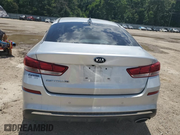 2019 Kia Optima LX with VIN 5XXGT4L39KG278156, listed as a Copart auction lot 65184395 with 158,414 mi miles and Clean title. Bid and sale history available at DreamBid. Image 6.