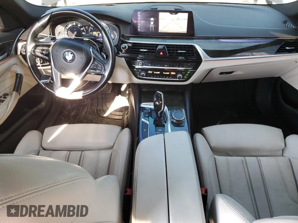 2017 BMW 5 Series 540i with VIN WBAJE5C3XHG913941, listed as a Copart auction lot 46063745 with 125,212 mi miles and Salvage Title. Bid and sale history available at carsss.com. Image 8.