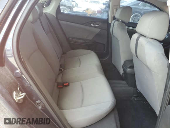 2019 Honda Civic LX with VIN 19XFC2F66KE039629, listed as a Copart auction lot 53804395 with 85,589 mi miles and Non Repairable. Bid and sale history available at DreamBid. Image 10.