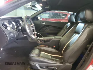 2010 Ford Mustang GT with VIN 1ZVBP8FH2A5100327, listed as a Copart auction lot 58474295 with 50,752 mi miles and Salvage title. Bid and sale history available at DreamBid. Image 7.
