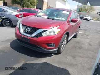 2016 Nissan Murano SL z VIN 5N1AZ2MH9GN169500, wystawiony jako IAAI lot #42013007 z przebiegiem 80 902 mil mil oraz . Historia ofert i sprzedaży dostępna na DreamBid. Obrazek 2.