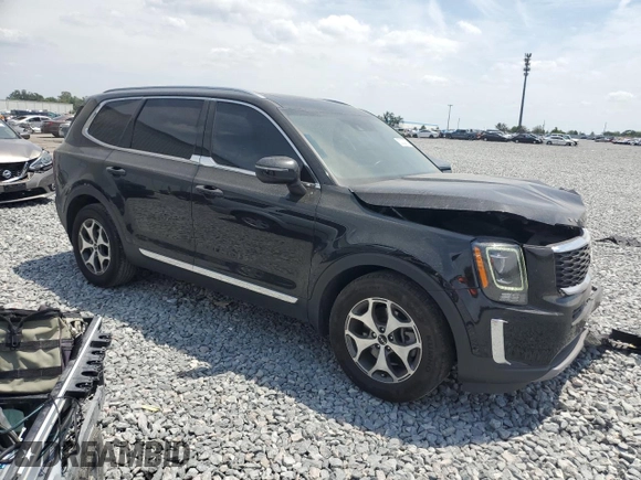 2022 Kia Telluride EX z VIN 5XYP34HC8NG312371, wystawiony jako Copart lot #53323975 z przebiegiem 68 891 mil mil oraz Nie do naprawy • Non repairable. Historia ofert i sprzedaży dostępna na DreamBid. Obrazek 4.