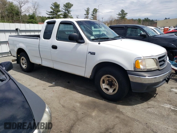 2000 Ford F-250 XL with VIN 1FTNW20F42EA99285, listed as a Copart auction lot 51922304 with 156,073 mi miles and Non Repairable. Bid and sale history available at DreamBid. Image 4.