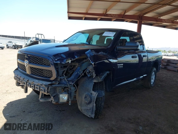 2018 Ram 1500 Express with VIN 1C6RR7FG7JS270107, listed as a IAAI auction lot 42454978 with 121,559 mi miles and . Bid and sale history available at DreamBid. Image 2.