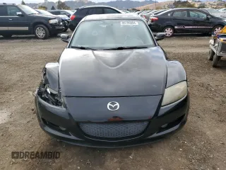 2007 Mazda RX-8 Touring with VIN JM1FE173370210734, listed as a Copart auction lot 80780804 with 89,020 mi miles and Salvage Title. Bid and sale history available at carsss.com. Image 5.