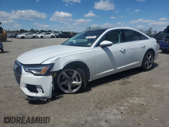 2024 Audi A6 Premium z VIN WAUD3BF27RN037993, wystawiony jako Copart lot #53230365 z przebiegiem 5 275 mil mil oraz Szkoda całkowita • Salvage title. Historia ofert i sprzedaży dostępna na DreamBid. Obrazek 1.