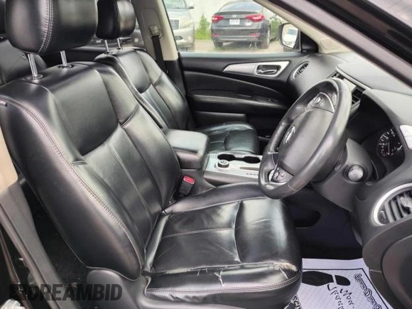 2017 Nissan Pathfinder Platinum with VIN 5N1DR2MM0HC913458, listed as a Copart auction lot 60730635 with 137,054 mi miles and Clean title. Bid and sale history available at DreamBid. Image 5.