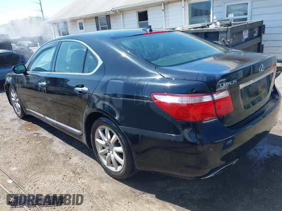 2009 Lexus LS 460 with VIN JTHCL46FX95004000, listed as a IAAI auction lot 41994865 with 178,807 mi miles and . Bid and sale history available at DreamBid. Image 3.