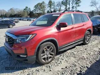 2022 Honda Passport EX-L z VIN 5FNYF7H50NB005413, wystawiony jako Copart lot #46160285 z przebiegiem 30 930 mil mil oraz Szkoda całkowita • Salvage title. Historia ofert i sprzedaży dostępna na DreamBid. Obrazek 1.