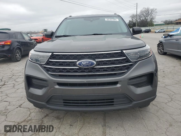 2020 Ford Explorer XLT with VIN 1FMSK7DH4LGC41840, listed as a Copart auction lot 50782385 with 77,353 mi miles and Salvage Title. Bid and sale history available at carsss.com. Image 5.