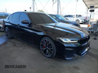 2023 BMW 5 Series 540i with VIN WBA53BJ01PCN28028, listed as a IAAI auction lot 42420888 with 31,685 mi miles and . Bid and sale history available at DreamBid. Image 1.
