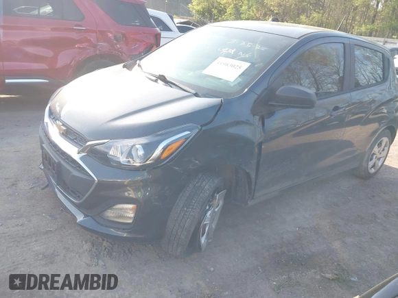 2020 Chevrolet Spark LS with VIN KL8CB6SA3LC412974, listed as a IAAI auction lot 41983025 with 64,611 mi miles. Bid and sale history available at carsss.com. Image 17.