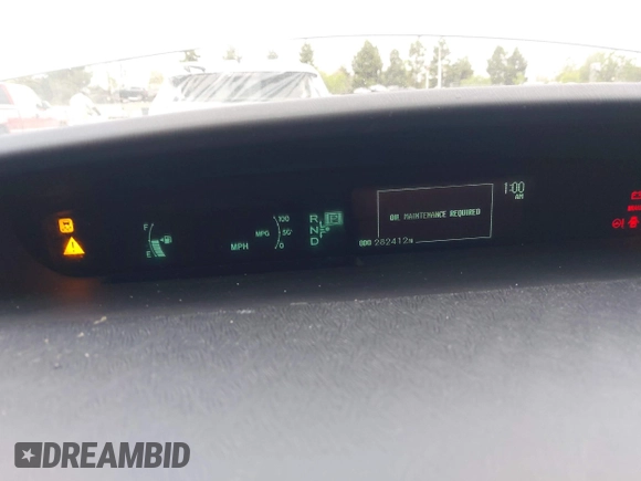 2011 Toyota Prius I with VIN JTDKN3DU7B0323019, listed as a IAAI auction lot 42009507 with 282,412 mi miles. Bid and sale history available at carsss.com. Image 7.