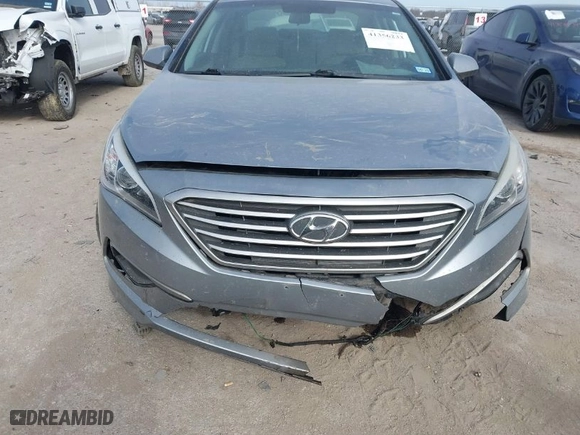 2017 Hyundai Sonata SE with VIN 5NPE24AF1HH588693, listed as a IAAI auction lot 41356233 with 1 mi miles. Bid and sale history available at carsss.com. Image 11.