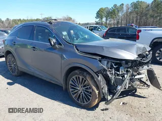 2023 Lexus RX 350 with VIN 2T2BAMBA5PC021439, listed as a IAAI auction lot 41461135 with 18,184 mi miles and . Bid and sale history available at DreamBid. Image 1.
