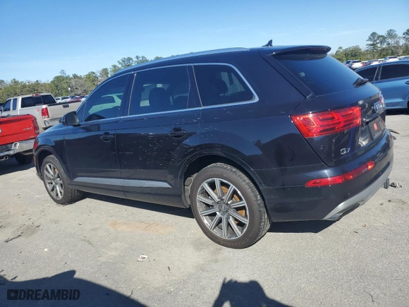 2017 Audi Q7 Premium Plus with VIN WA1LAAF72HD035562, listed as a Copart auction lot 45555165 with 133,740 mi miles and Salvage Title. Bid and sale history available at carsss.com. Image 2.