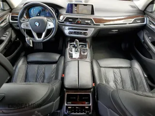 2018 BMW 7 Series 740i with VIN WBA7E2C59JG741689, listed as a Copart auction lot 50948855 with 96,337 mi miles and Salvage Title. Bid and sale history available at carsss.com. Image 8.