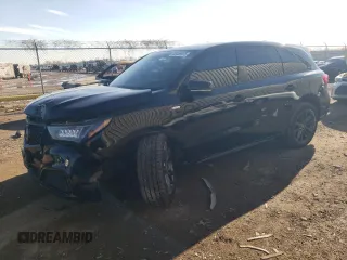 2019 Acura MDX w/Technology/A-Spec Pkg with VIN 5J8YD4H04KL025196, listed as a Copart auction lot 88458975 with 88,736 mi miles and Salvage Title. Bid and sale history available at carsss.com. Image 1.