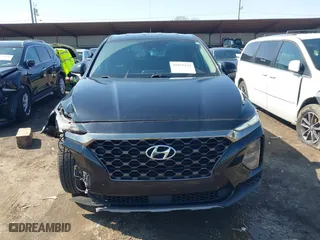 2019 Hyundai Santa Fe SE with VIN 5NMS23AD0KH023450, listed as a IAAI auction lot 41971233 with 52,109 mi miles. Bid and sale history available at carsss.com. Image 12.