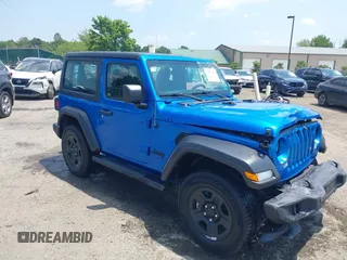 2022 Jeep Wrangler Sport S с VIN 1C4HJXAG4NW227250, выставлен на аукционе IAAI как лот 42557443 с пробегом 72 426 миль миль и . История ставок и продаж доступна на DreamBid. Изображение 1.