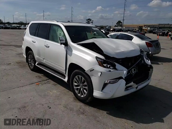 2017 Lexus GX with VIN JTJJM7FX8H5153422, listed as a Copart auction lot 41570193 with 39,107 mi miles. Bid and sale history available at carsss.com. Image 12.