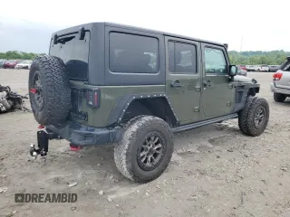 2015 Jeep Wrangler Unlimited Rubicon Hard Rock z VIN 1C4HJWFG8FL681796, wystawiony jako Copart lot #56391915 z przebiegiem 74 529 mil mil oraz Szkoda całkowita • Salvage title. Historia ofert i sprzedaży dostępna na DreamBid. Obrazek 3.