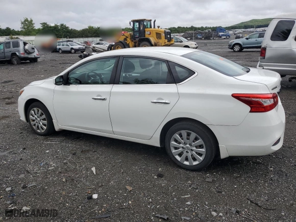 2017 Nissan Sentra SV with VIN 3N1AB7AP8HY323526, listed as a Copart auction lot 63503913 with 33,057 mi miles and Non Repairable. Bid and sale history available at carsss.com. Image 2.