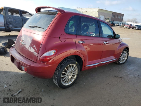 2008 Chrysler PT Cruiser Limited with VIN 3A8FY68828T122303, listed as a Copart auction lot 44320595 with 112,309 mi miles and Salvage title. Bid and sale history available at DreamBid. Image 3.