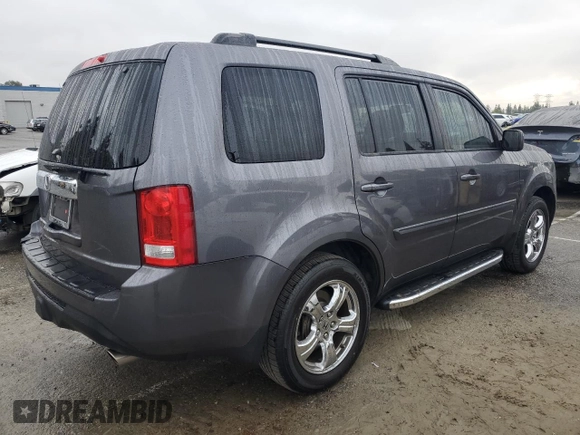 2014 Honda Pilot EX-L with VIN 5FNYF3H7XEB002495, listed as a Copart auction lot 81539404 with 78,377 mi miles and Salvage Title. Bid and sale history available at DreamBid. Image 3.
