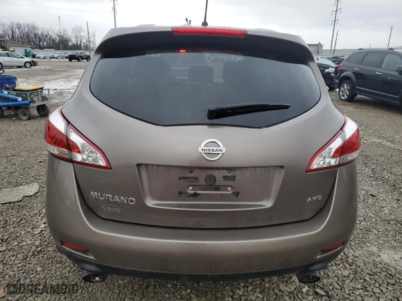2012 Nissan Murano SV with VIN JN8AZ1MW7CW237363, listed as a Copart auction lot 43763025 with 153,415 mi miles and Salvage Title. Bid and sale history available at carsss.com. Image 6.
