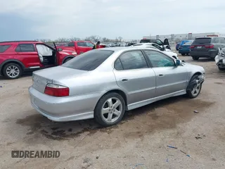 2003 Acura TL Type S with VIN 19UUA56843A067547, listed as a IAAI auction lot 41895483 with 178,906 mi miles. Bid and sale history available at carsss.com. Image 4.