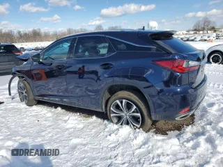 2022 Lexus RX with VIN 2T2HZMDA0NC362146, listed as a Copart auction lot 88264515 with 0 mi miles and Salvage Title. Bid and sale history available at carsss.com. Image 2.