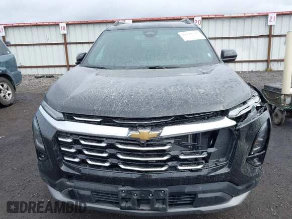 2025 Chevrolet Equinox AWD LT with VIN 3GNAXPEGXSL173472, listed as a IAAI auction lot 42148106 with 19,406 mi miles. Bid and sale history available at carsss.com. Image 12.