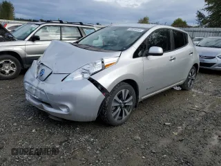 2016 Nissan LEAF S with VIN 1N4BZ0CP7GC304660, listed as a Copart auction lot 69838953 with 57,938 mi miles. Bid and sale history available at carsss.com. Image 1.