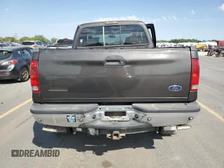 2007 Ford F-250 XL with VIN 1FTSW21P27EA22349, listed as a Copart auction lot 64703015 with 210,396 mi miles and Salvage title. Bid and sale history available at DreamBid. Image 6.