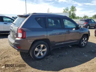 2017 Jeep Compass High Altitude with VIN 1C4NJCEB0HD185363, listed as a Copart auction lot 62654125 with 106,570 mi miles and Clean title. Bid and sale history available at DreamBid. Image 3.
