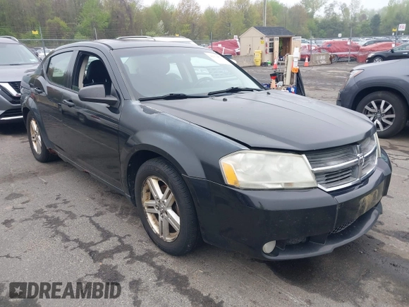 2009 Dodge Avenger SXT with VIN 1B3LC56B39N541135, listed as a IAAI auction lot 42178873 with Not Provided miles and . Bid and sale history available at DreamBid. Image 1.