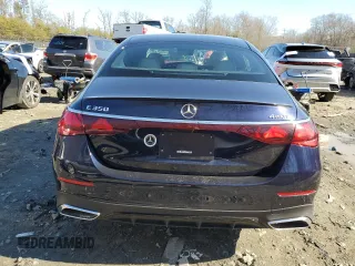 2025 Mercedes-Benz E 350 with VIN W1KLF4HB2SA108180, listed as a Copart auction lot 45541445 with Not Provided miles and Salvage Title. Bid and sale history available at DreamBid. Image 6.